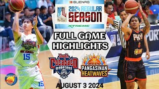 WILD ENDING 52-50 | MPBL HIGHLIGHTS | PANGASINAN VS SOUTH COTABATO | AUGUST 3 2024 #mpbl