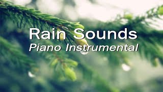 🔴 Relaxing Piano Music & Rain Sounds 24/7. Water Sounds, Meditation, Rain Sounds for sleeping