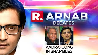 Rajasthan Congress Infighting Again. Has The Party Become A Joke Or A Tragedy? | Arnab Debates