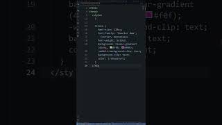 Create a Real-Time Clock with Gradient Text 🌈⏰ | Easy Coding Tutorial! | HTML CSS JS