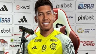 VEJA AGORA APRESENTAÇÃO DE FIRMINO NO FLAMENGO