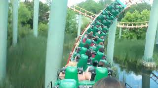 Anaconda Back Row 4K Glasses POV (May 2024) Kings Dominion