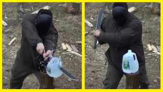 Cold Steel Thai Sword Machete Stabview (Music)