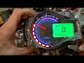 chinese digital speedometer tacho first test