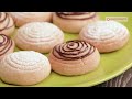 ingenious biscuits made of dough using a bottle without baking