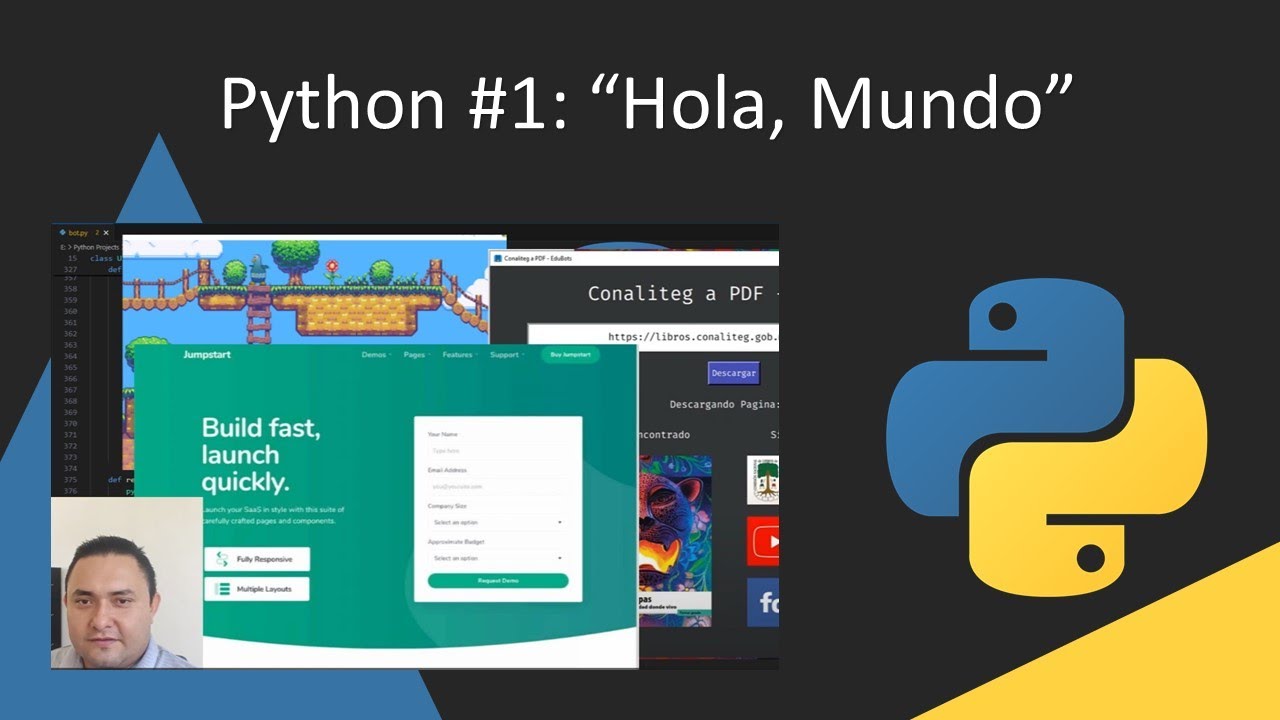 Python 1 Hola Mundo Youtube