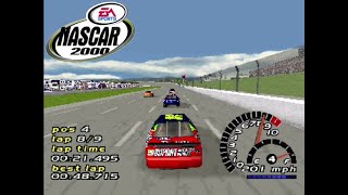 NASCAR 2000 - PS1 Gameplay