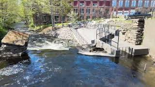 3.3 Million Fish - Upstream Fish Passage at the Box Mill Fishway, Outlet Stream, Vassalboro Maine.