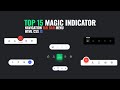 Top 15 Magic Navigation Menu Indicator Using HTML CSS JS |  Navigation Tab Bar Menu | Mobile Tab Bar