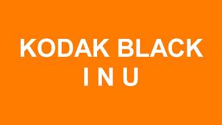 Kodak Black- I N U Lyrics