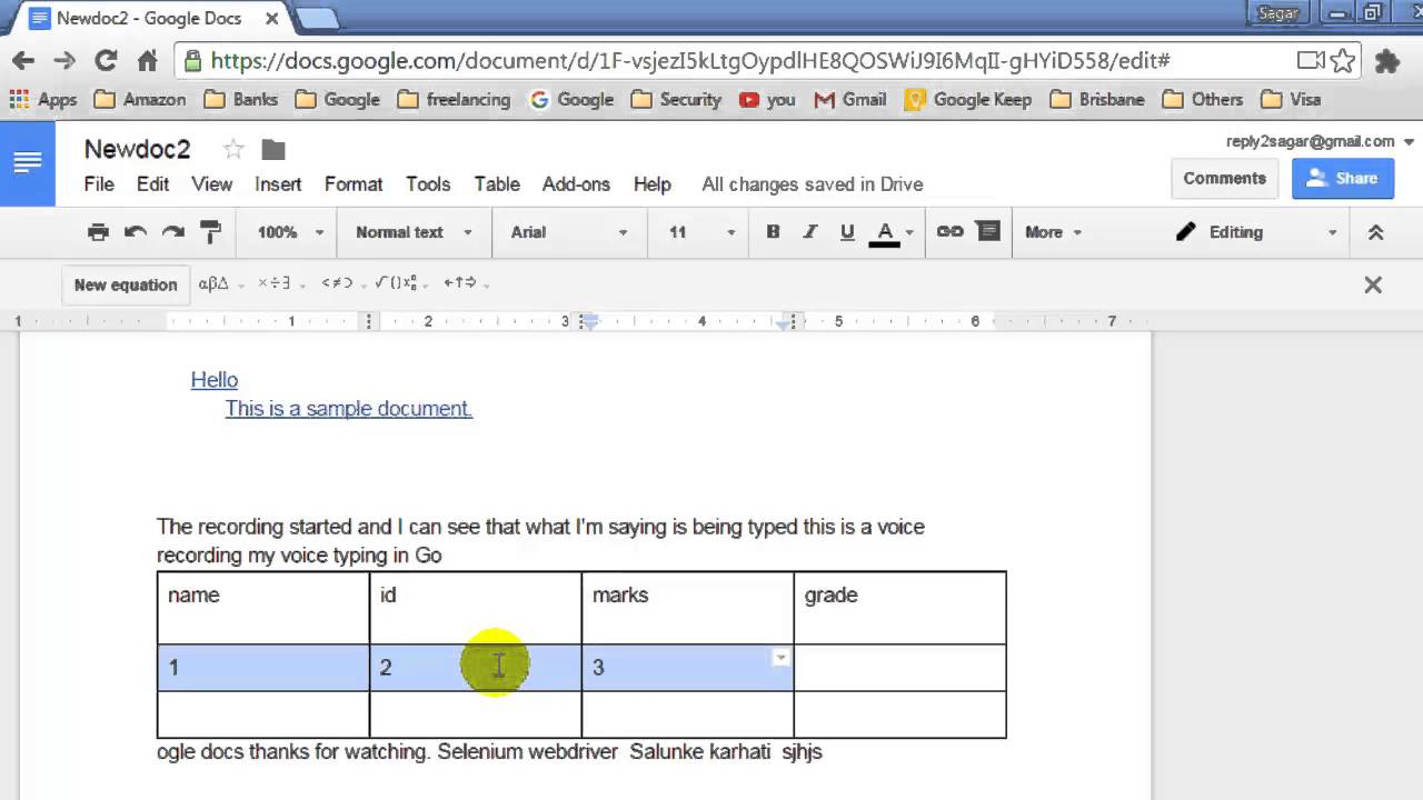 How To Insert A Table From Excel Into Google Docs Retrodax