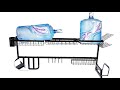 akozlin over sink dish rack （sink size ≤ 39‘’） stainless steel drainer rack 4.5 star 100 rating .