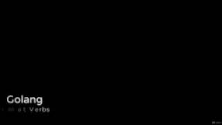 Golang variable declaration