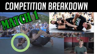 Competition Breakdown - Analysis Of My First Nogi BJJ Match