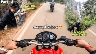 Jaspur Explore 😍 |PART -2 |Ranidha .Dangri Waterfall ❤|WinterRide | #motovlog #motovlogger #explore