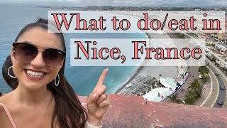 What to do and eat in Nice, France!