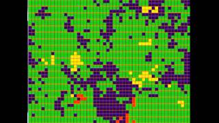 Forest fire model
