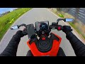 ktm 390 duke 2024 in action – quickshifter u0026 ixil exhaust pov day ride