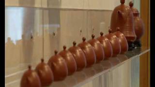 Chaozhou Red Clay Teapots by Yanming Zhang, at Postcard Teas, London - by Richard Bestic, CCTV