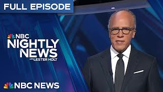 Nightly News Full Episode - Jan. 28