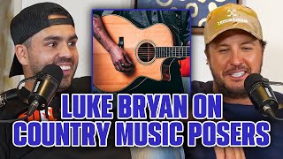 Luke Bryan Calls Out Fake Country Artists!