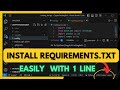 How to Install Requirements.txt in Python (Beginner Friendly)