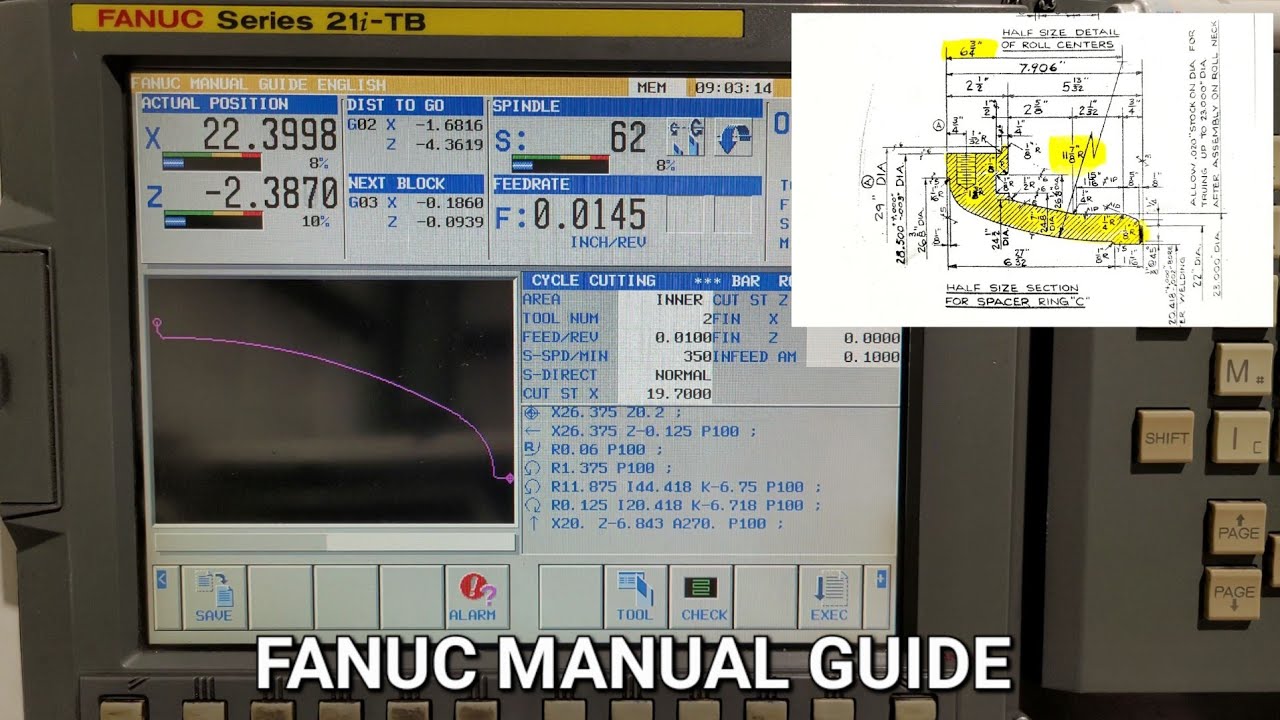 Fanuc Manual Guide | Quick Program | CNC Lathe - YouTube