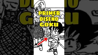 El Primer Diseño de Goku