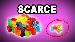 Learn English Words: SCARCE - Meaning, Vocabulary with Pictures and Examples