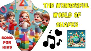 The Wonderful World of Shapes Song  - Kids Melody TV