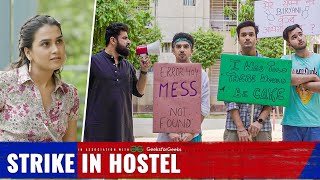 Strike In Hostel Ft. Parikshit, Anushka, Usmaan | EP 1 | Boys Hostel | Web Series | Hasley India