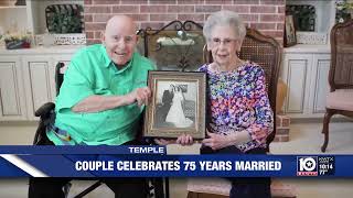 Temple, Texas couple celebrates 75 years of marriage