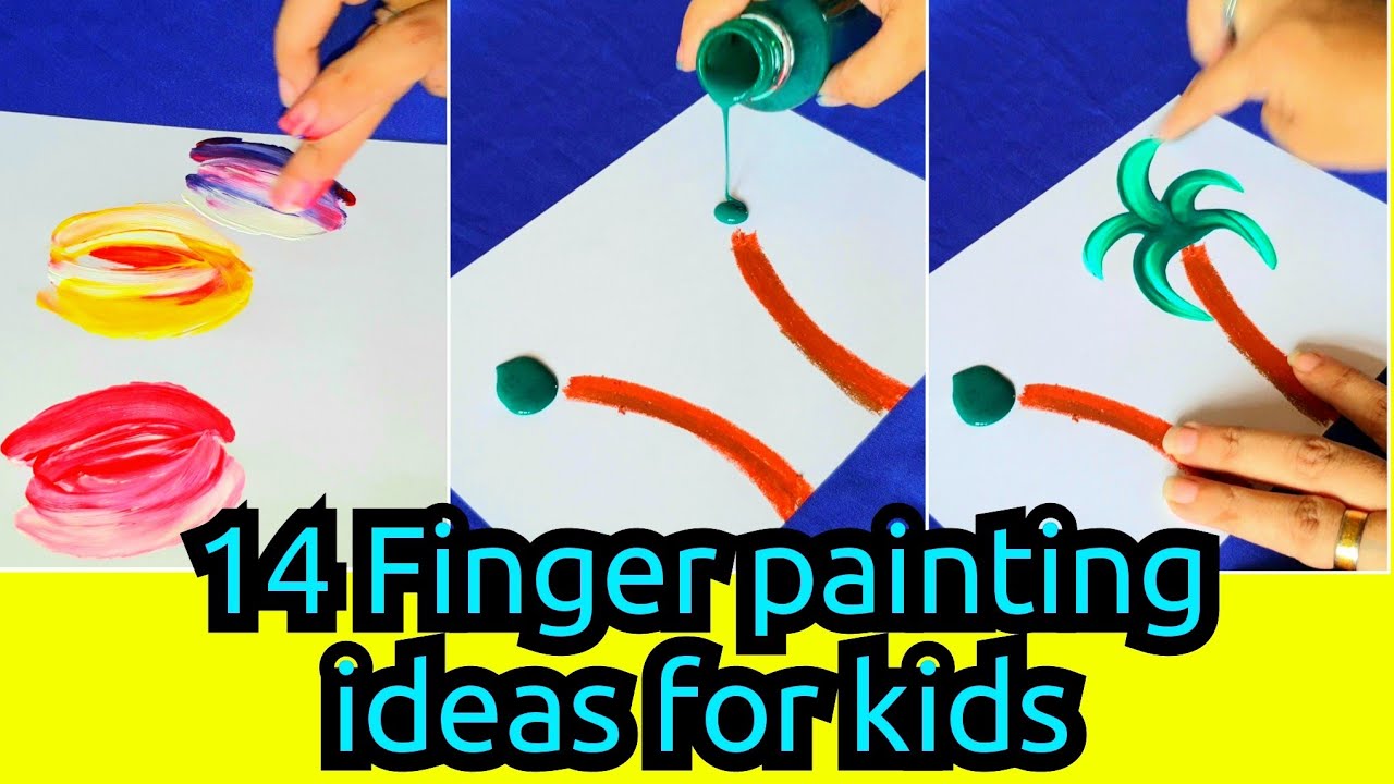 Kids Finger Painting