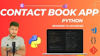 Python Contact Book App Tutorial | Learn Python by Building