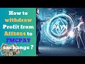 How to withdraw profit from AFF2024 to FMCpay exchange | PAYNET COIN