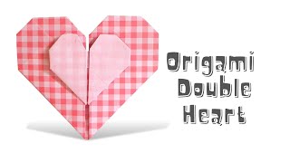 Origami Heart Tutorial- Easy Origami for Beginners Paper craft DIY Valentine's craft Ideas 2024