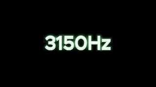 3150Hz / 3.15KHz Tone Test: Speaker \u0026 Headphone Frequency Response Test