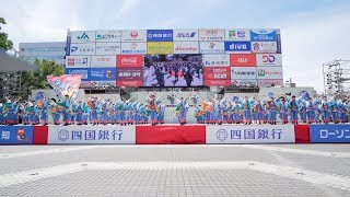 [4K] なるたか　高知よさこい祭り 2019 本祭1日目