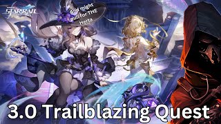 【Honkai Star Rail】 3.0 trailblazing  quest \u0026 pulling for THE HERTA! 【DarkFlames19】