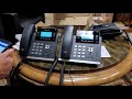 How to transfer calls / place calls on hold / Yealink T42S