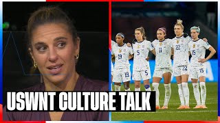 Carli Lloyd, Alexi Lalas & David Mosse talk about what has been going wrong with USWNT's culture