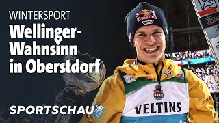 Vierschanzentournee: Wellinger fliegt und siegt in Oberstdorf | Sportschau