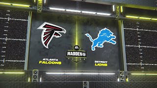 Madden NFL 24 - Atlanta All-Time Falcons (1-1) Vs Detroit All-Time Lions (2-0) Week 3 Simulation PS5