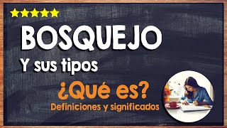 🙏 ¿Qué es un bosquejo? - Descubre los distintos tipos de bosquejos 🙏