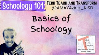 Basics of Schoology