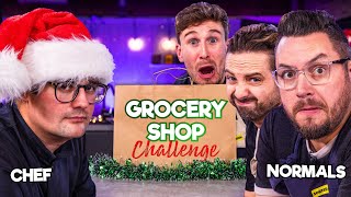 ULTIMATE GROCERY SHOP CHALLENGE (Ep.4) | Chef VS Normals