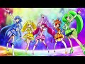 all precure transformations bgm futari wa precure to healin good precure