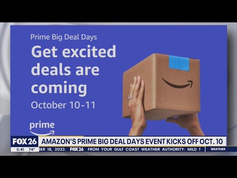 Amazon's next Prime Sale event starts on October 10