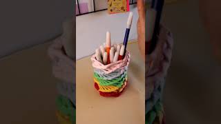 Cuma modal kertas bisa jadi tempat pensil unik! Begini cara bikinnya - How to make Pencil Case #DIY