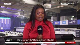 2024 Elections | State-of-art SABC election studio